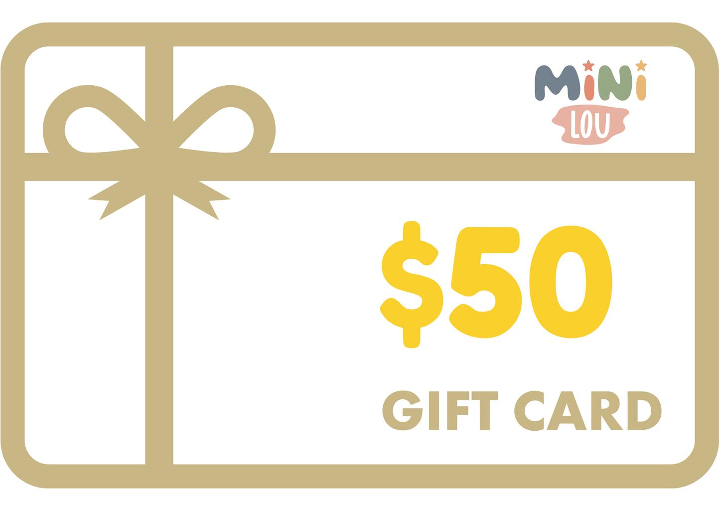 Mini Lou Gift Cards